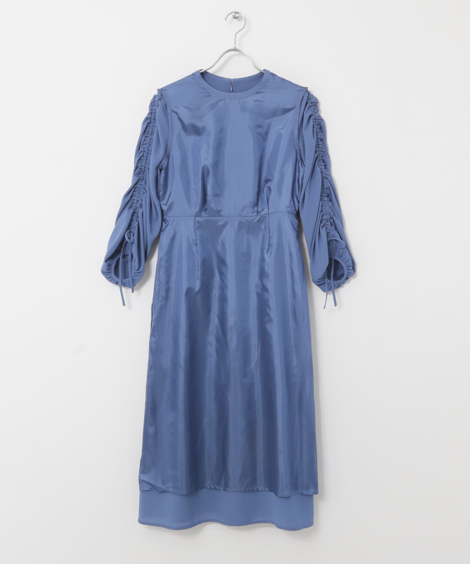 URBAN RESEARCH「LA MAISON　ギャザースリーブワンピース」|ワンピース|