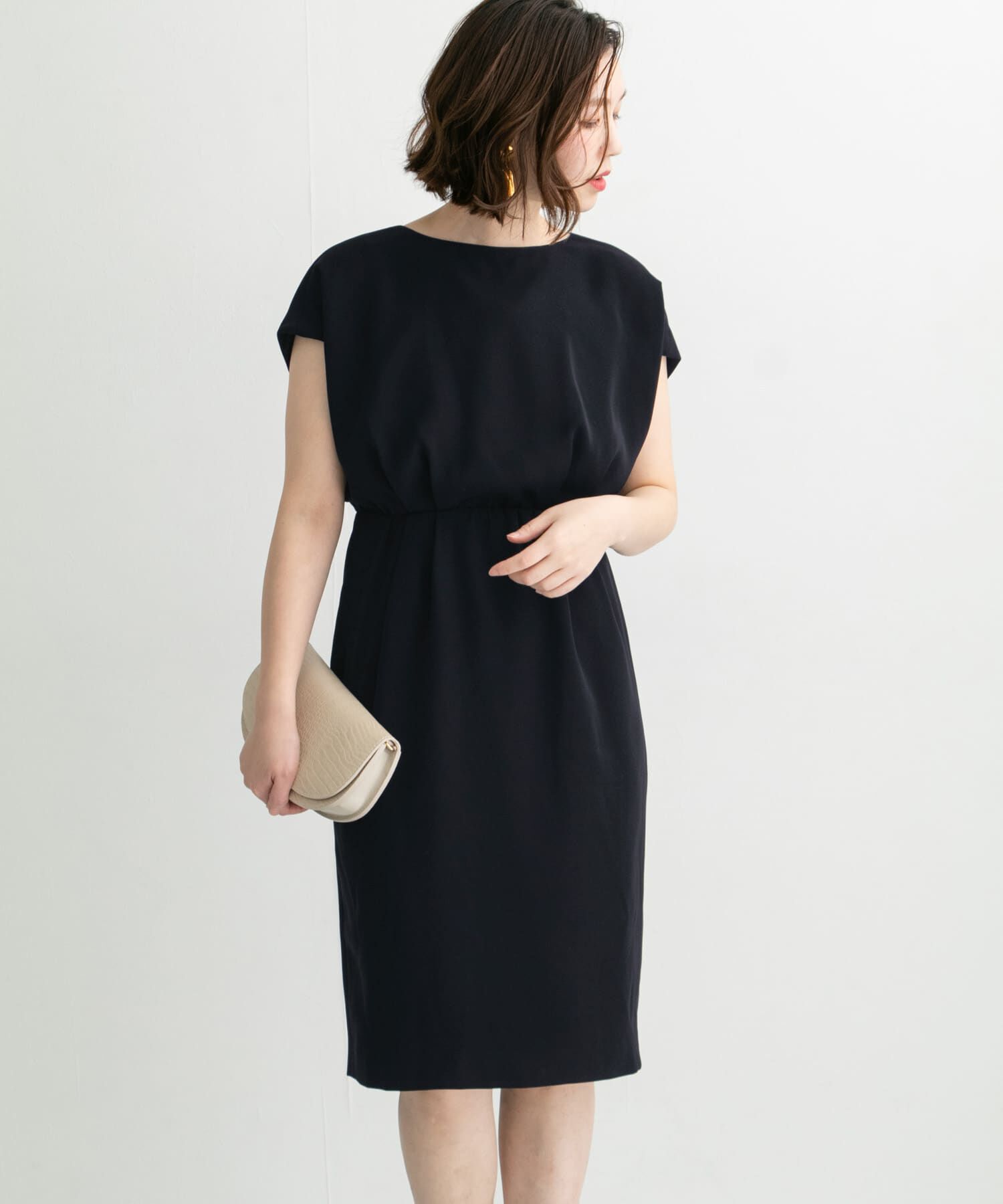 URBAN RESEARCH ROSSO「バックスリットドレス」|ワンピース|