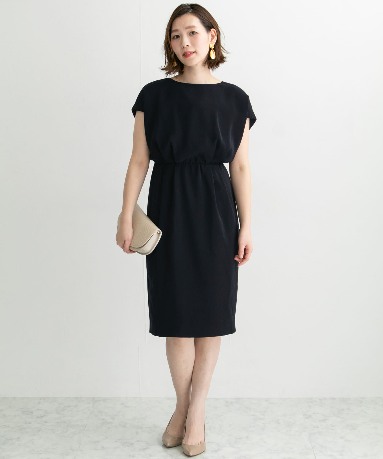 URBAN RESEARCH ROSSO「バックスリットドレス」|ワンピース|