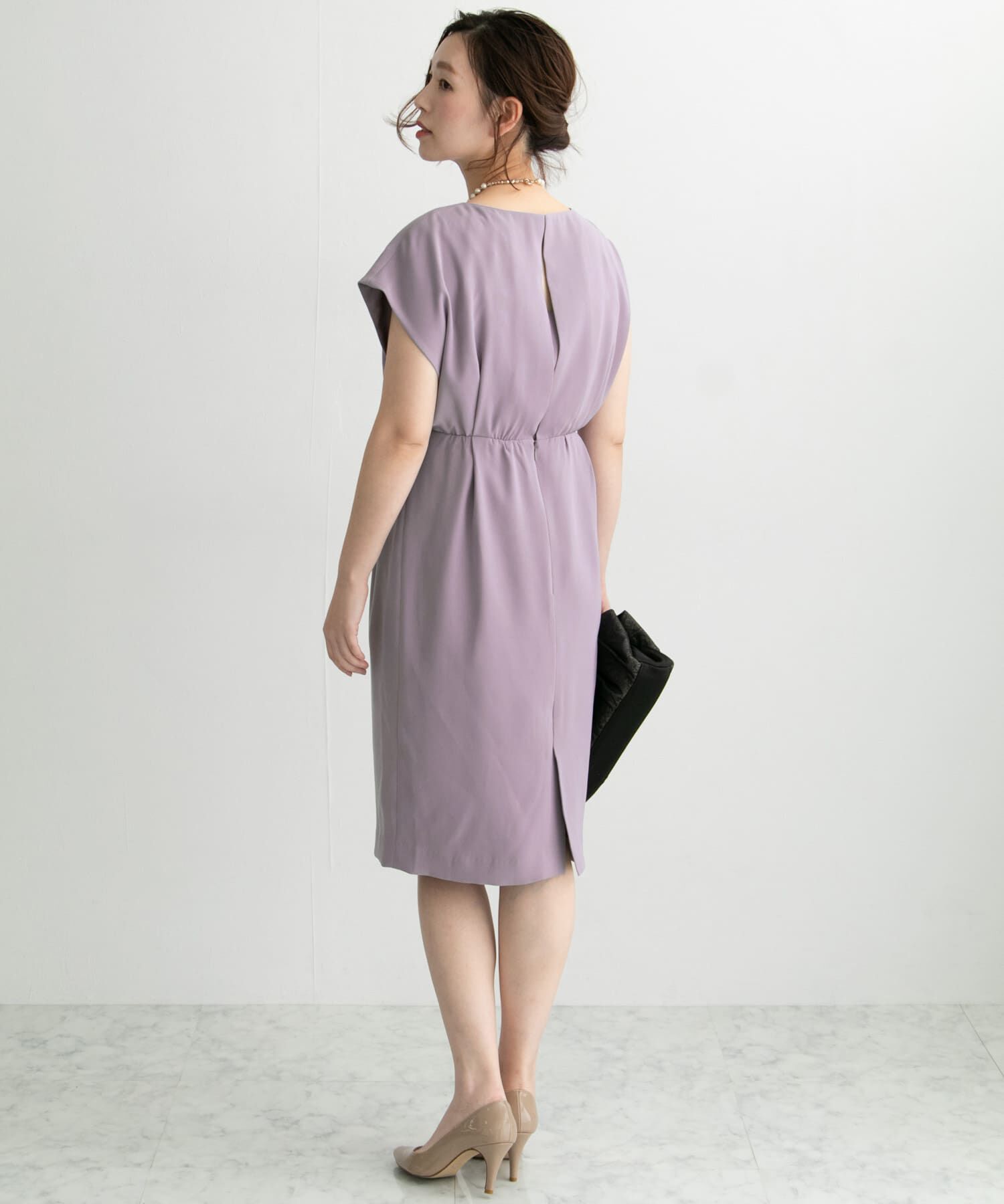 URBAN RESEARCH ROSSO「バックスリットドレス」|ワンピース|