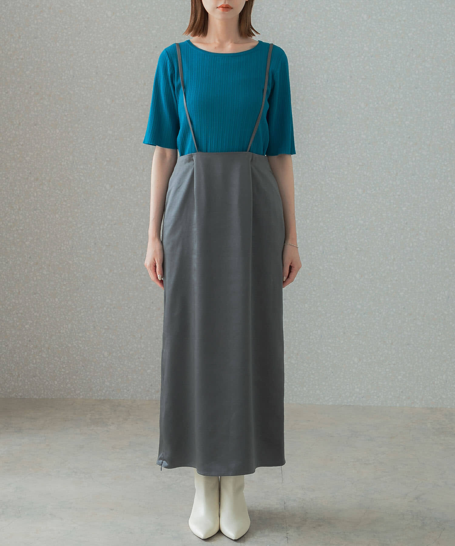 URBAN RESEARCH ROSSO「マルチウェイサテンナロースカート」|スカート|