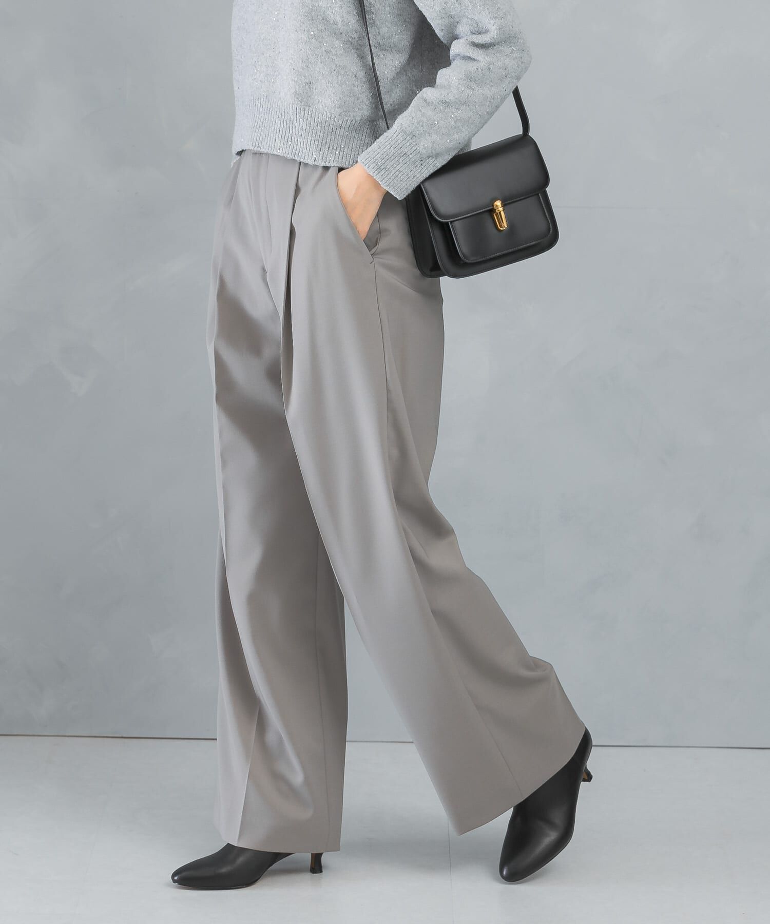 URBAN RESEARCH ROSSO「ハイウエストワイドスラックス」|その他|