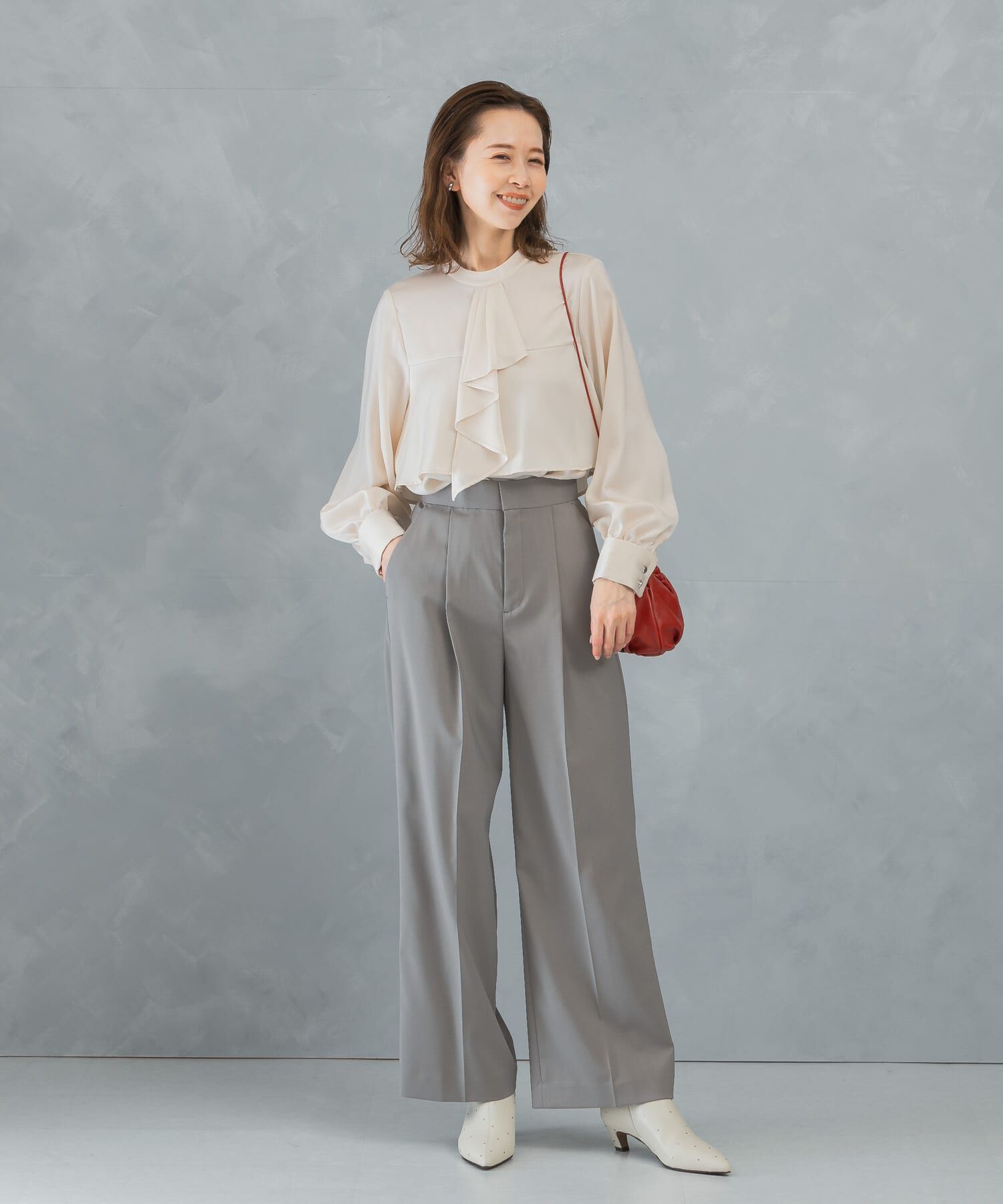 URBAN RESEARCH ROSSO「ハイウエストワイドスラックス」|その他|