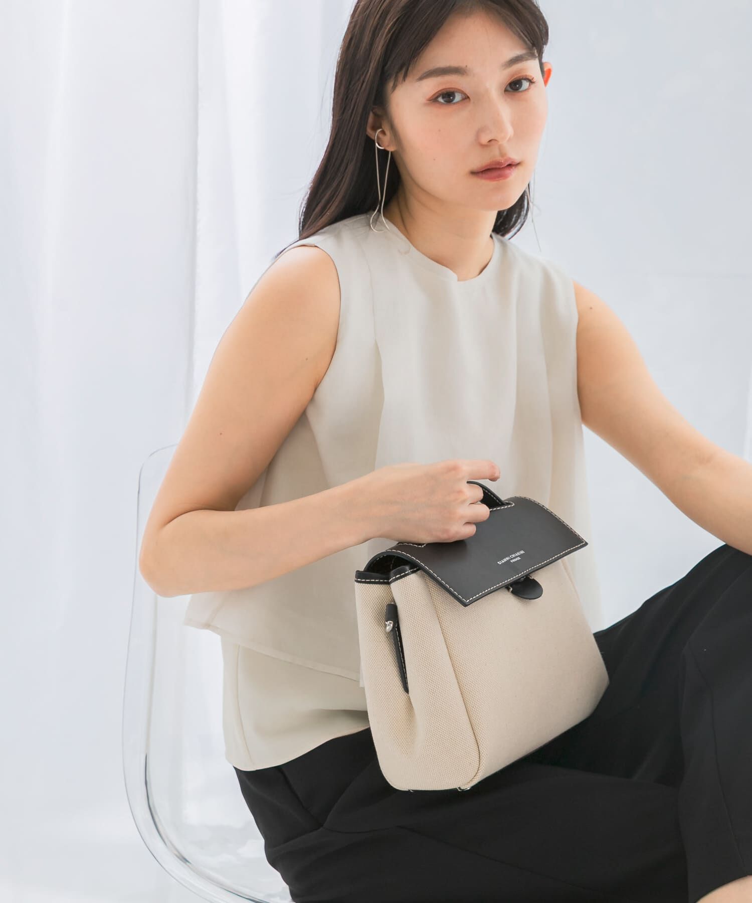 URBAN RESEARCH ROSSO「シアーチンツレイヤードブラウス」|シャツ・ブラウス|