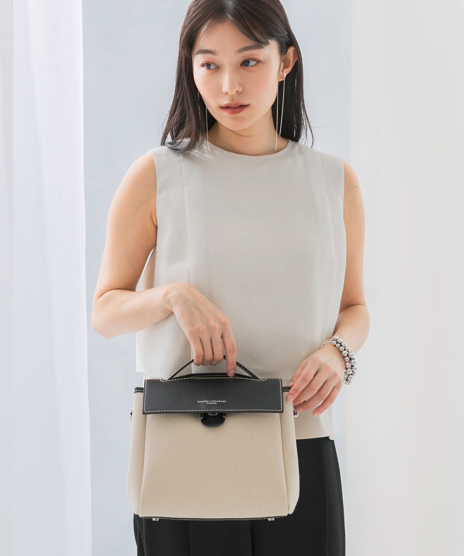 URBAN RESEARCH ROSSO「シアーチンツレイヤードブラウス」|シャツ・ブラウス|