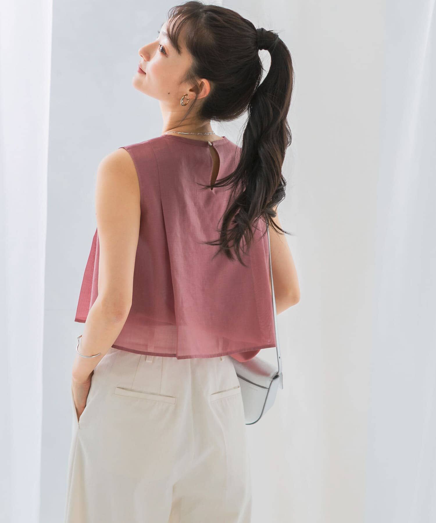 URBAN RESEARCH ROSSO「シアーチンツレイヤードブラウス」|シャツ・ブラウス|