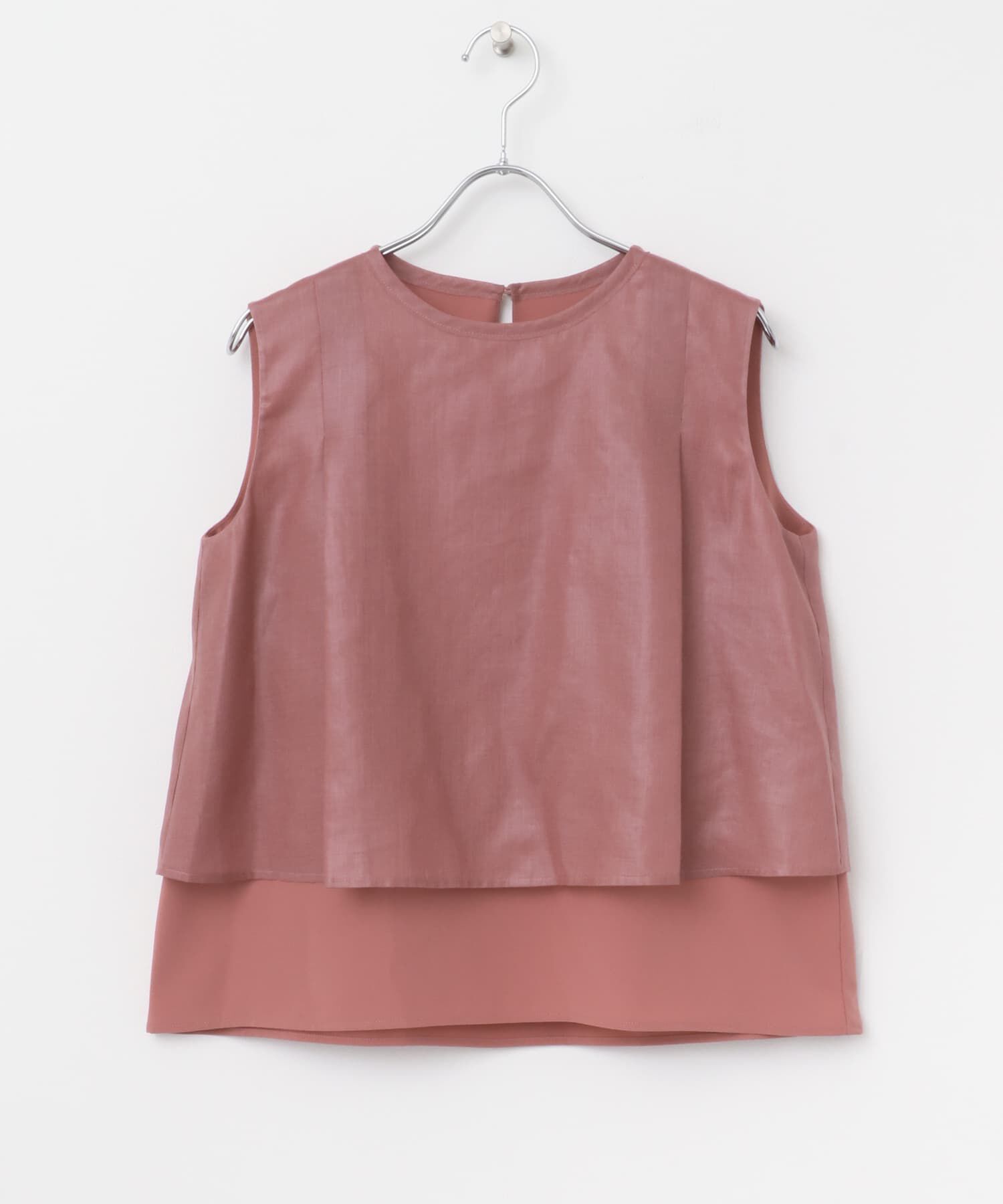 URBAN RESEARCH ROSSO「シアーチンツレイヤードブラウス」|シャツ・ブラウス|