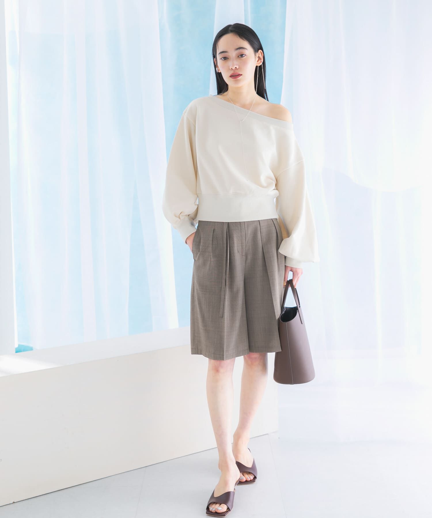 URBAN RESEARCH ROSSO「リネンライクハーフパンツ」|その他|