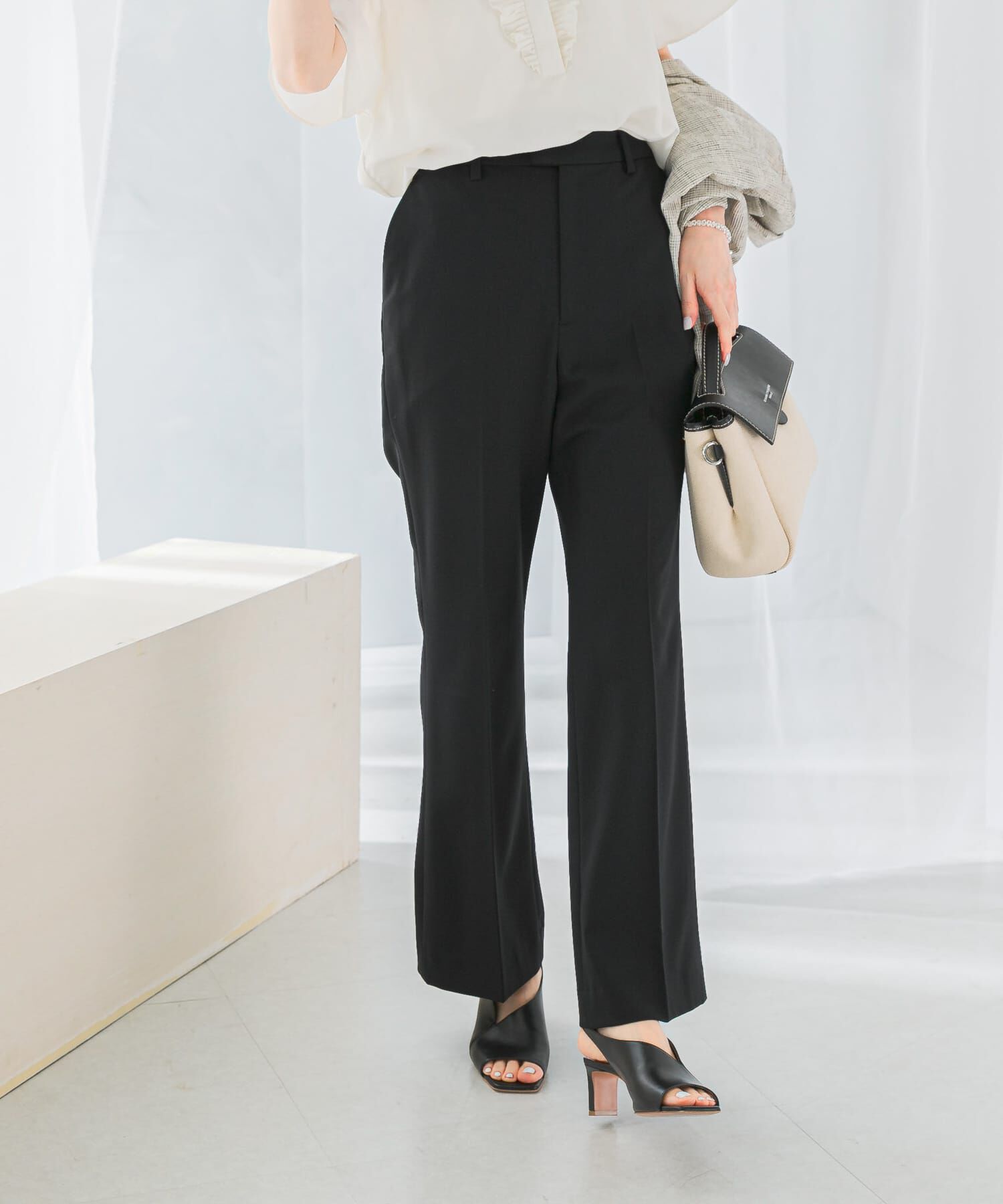 URBAN RESEARCH ROSSO「イージーケアセミフレアパンツ」|その他|