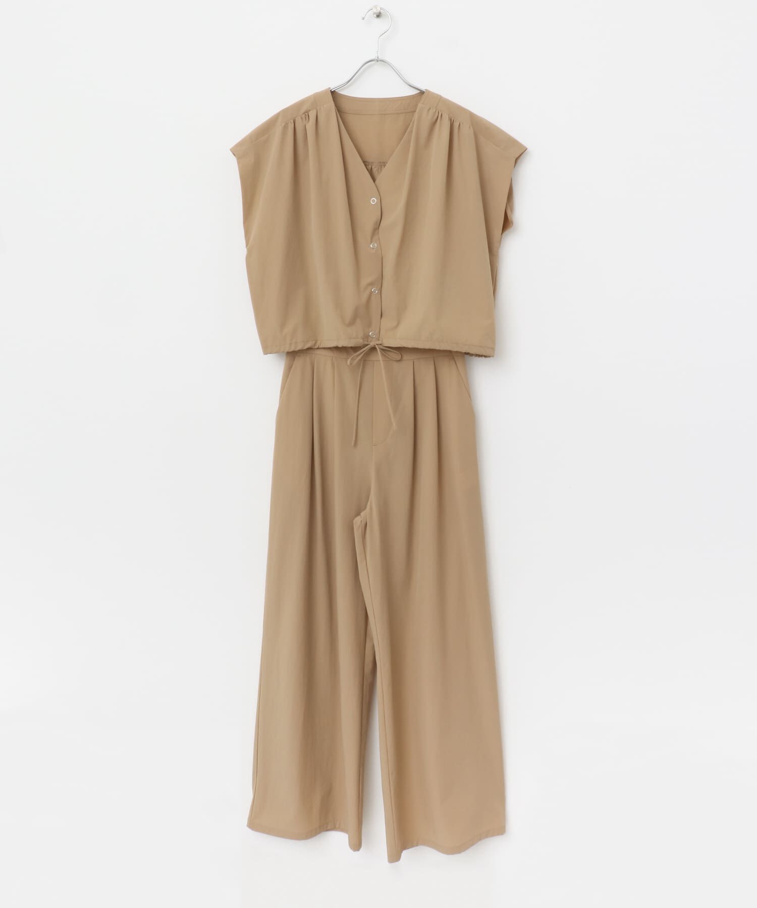 URBAN RESEARCH ROSSO「F by ROSSO　撥水クロップドブラウス+ワイドパンツ」|その他|