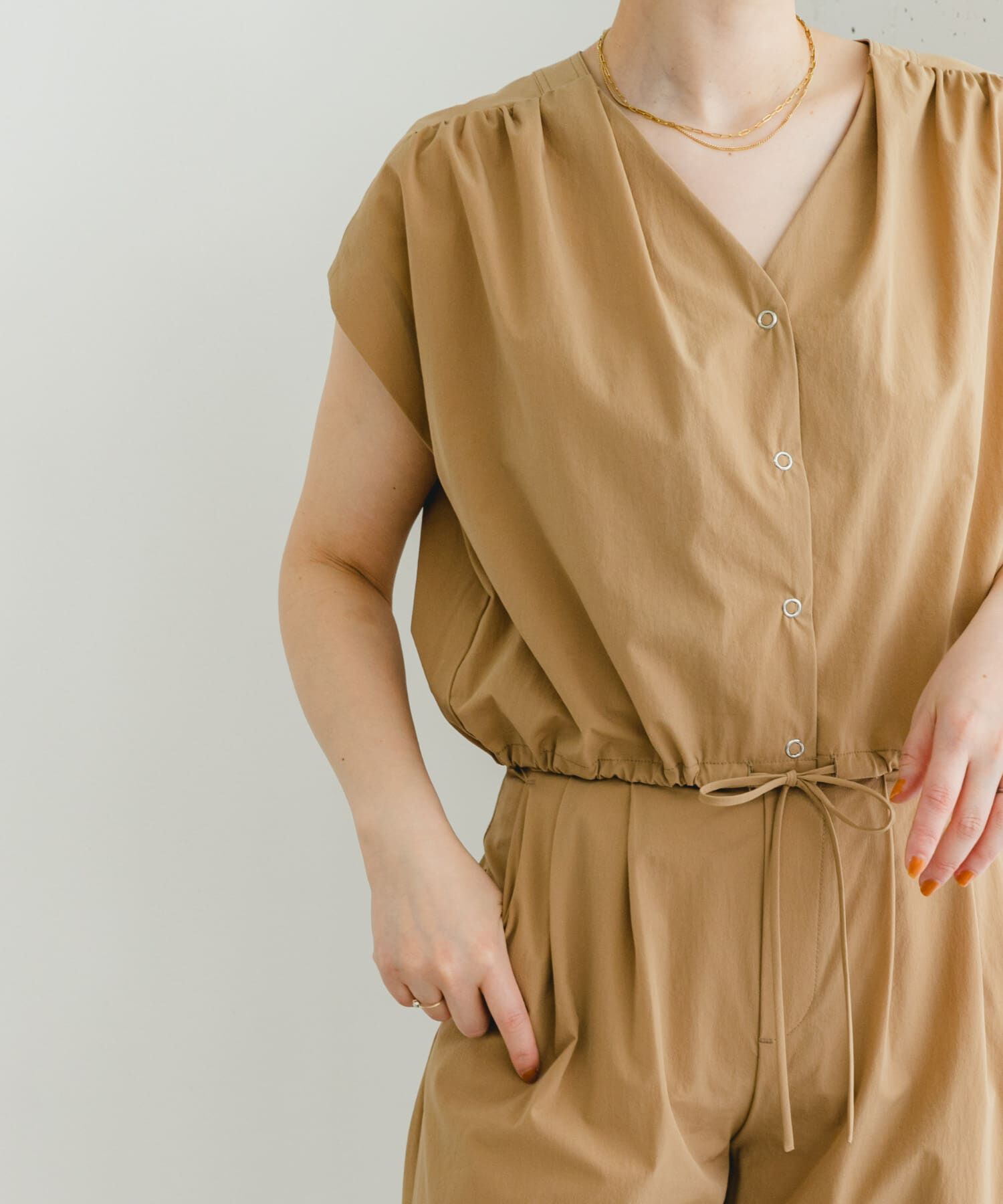 URBAN RESEARCH ROSSO「F by ROSSO　撥水クロップドブラウス+ワイドパンツ」|その他|