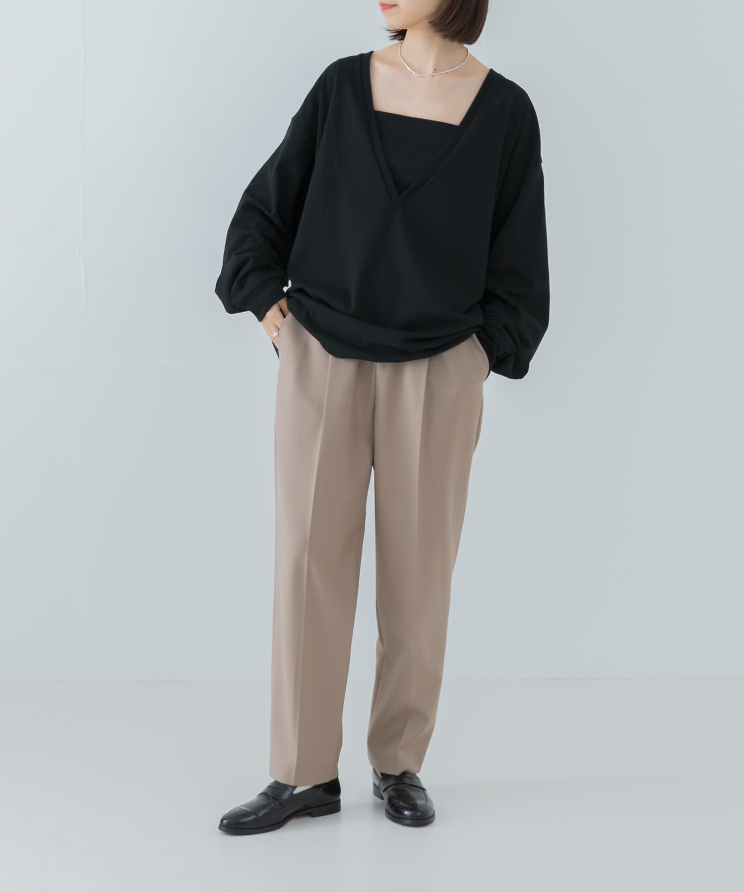 URBAN RESEARCH「ウォッシャブルウールテーパードパンツ」|その他|