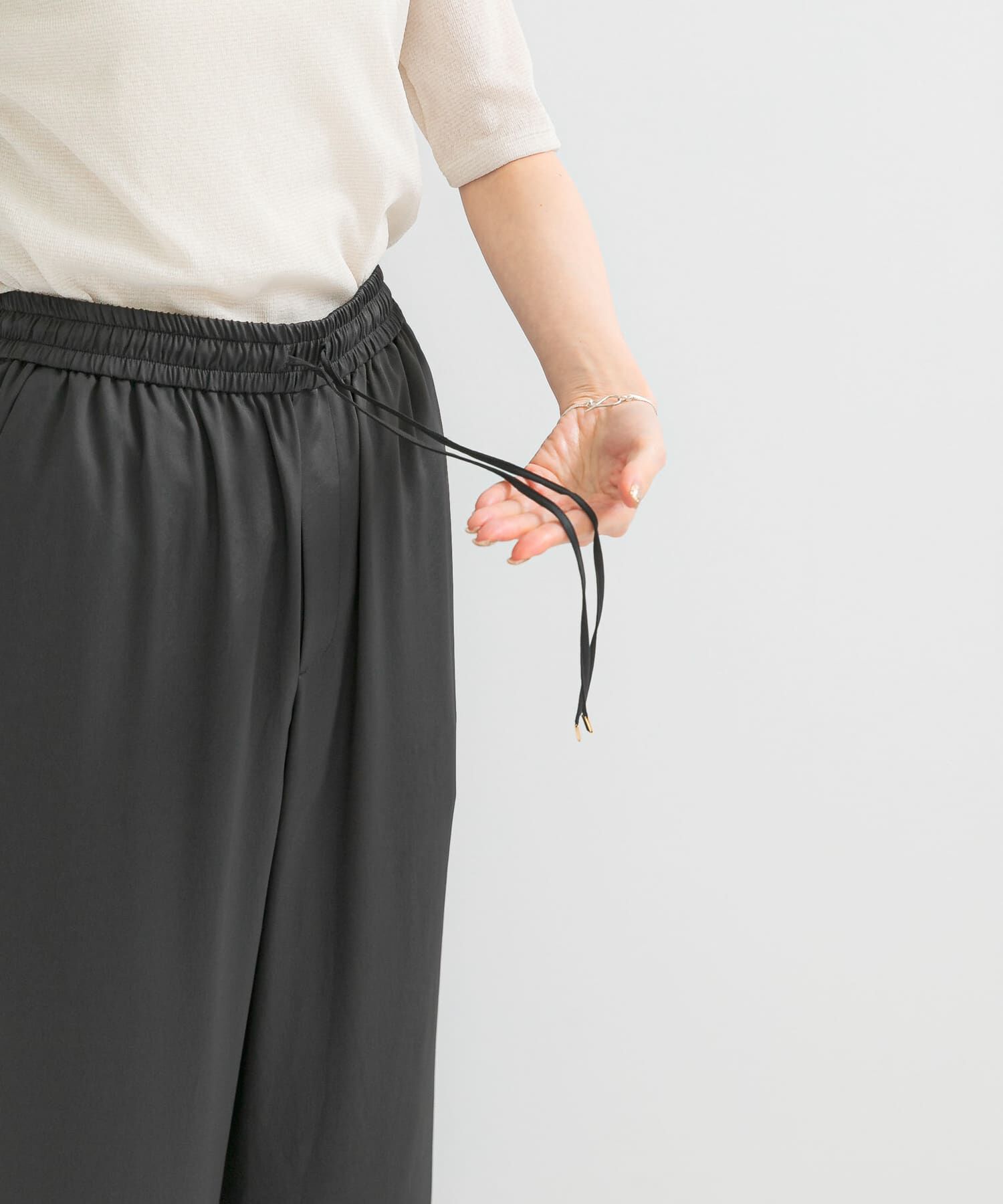 URBAN RESEARCH ROSSO「DONEEYU　サテンツイルワイドパンツ」|その他|