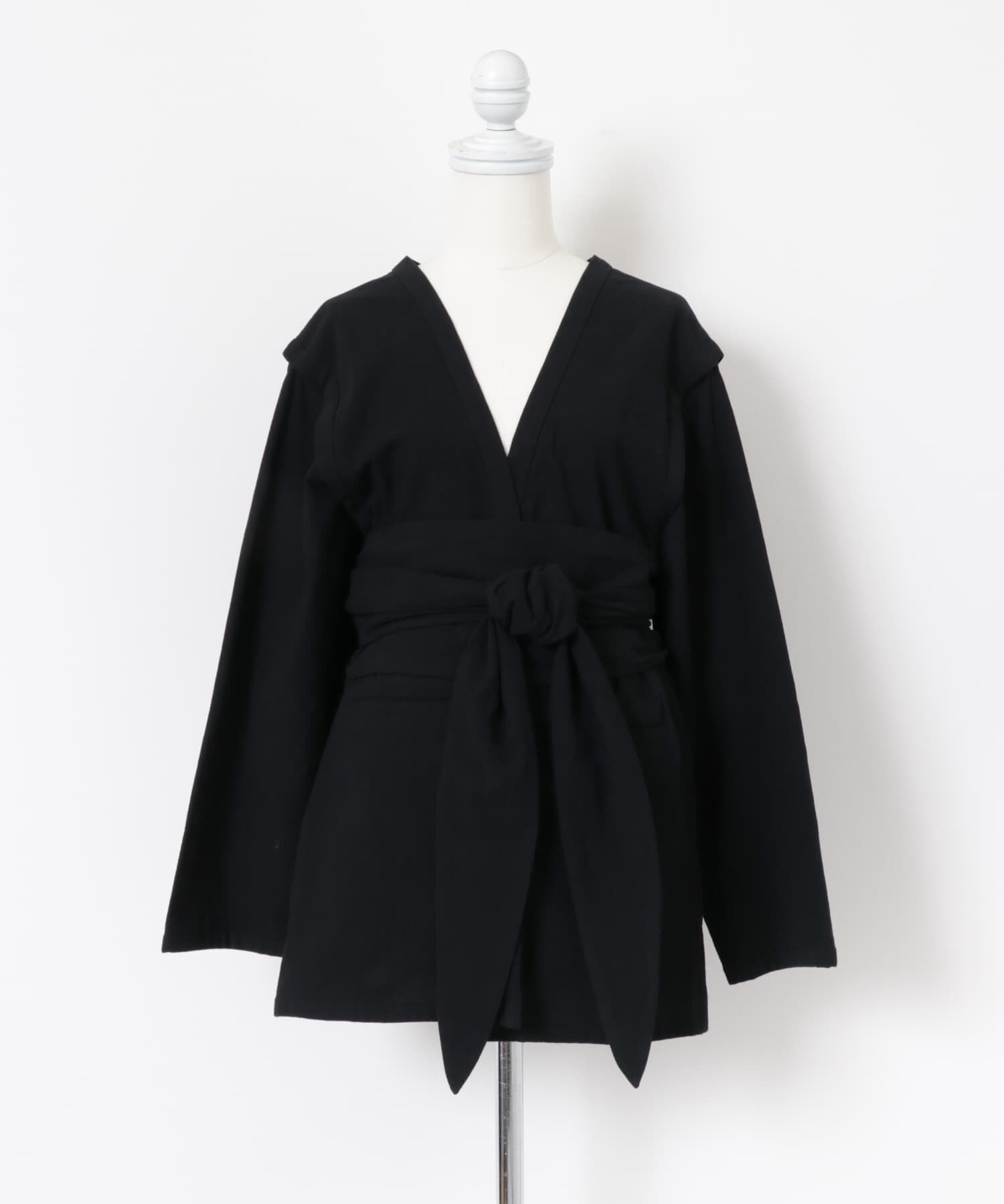 LAATO「haori jacket」|ノーカラーコート|