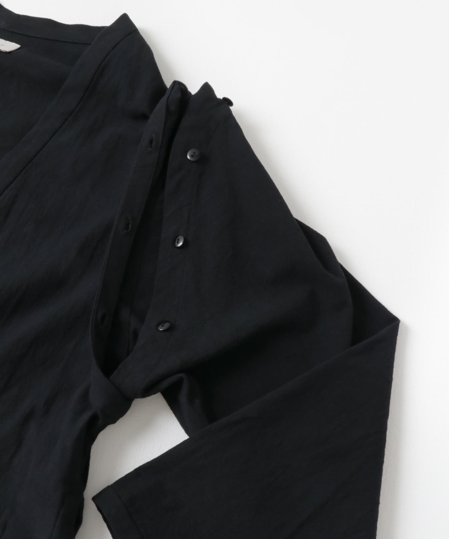 LAATO「haori jacket」|ノーカラーコート|