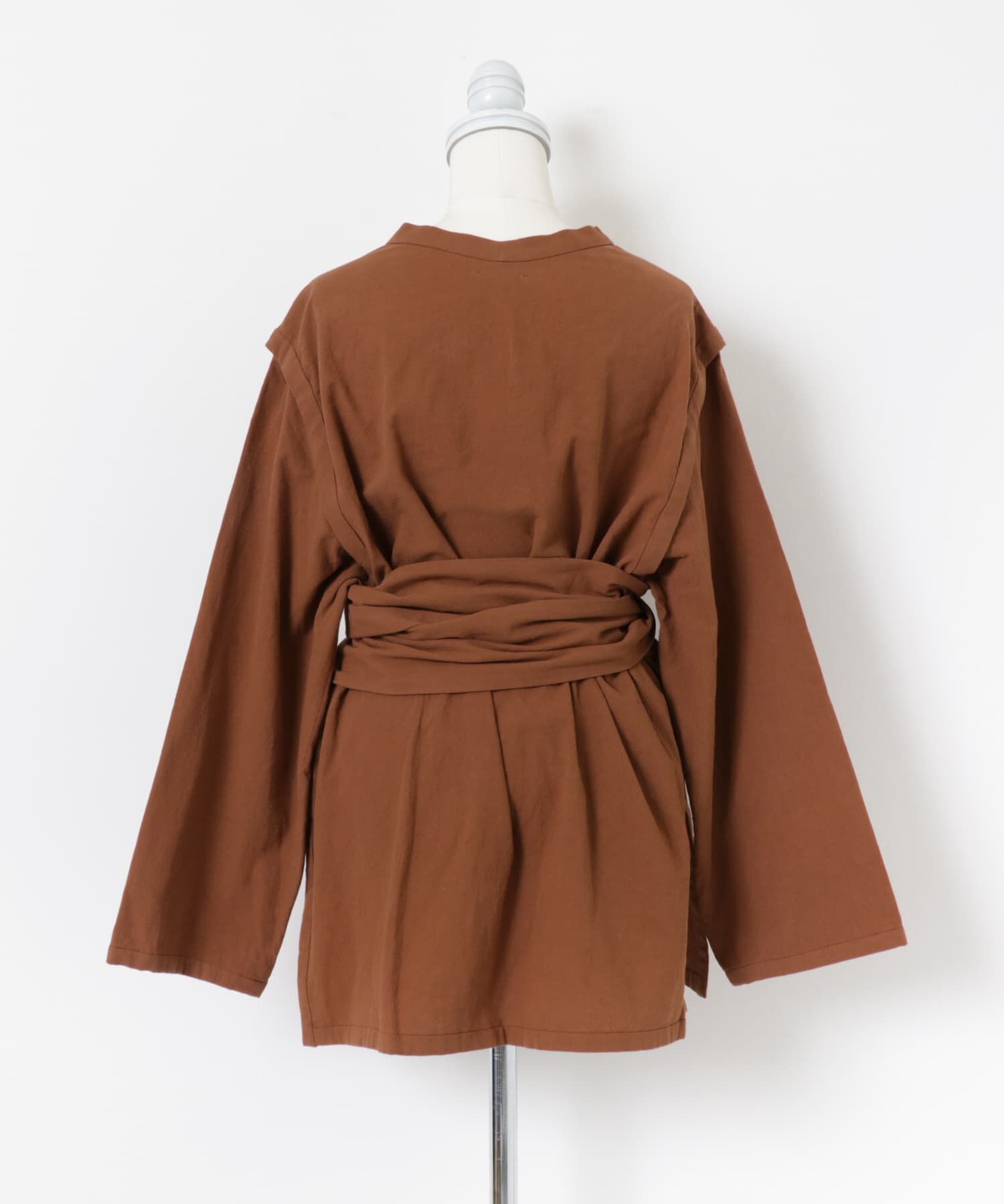 LAATO「haori jacket」|ノーカラーコート|