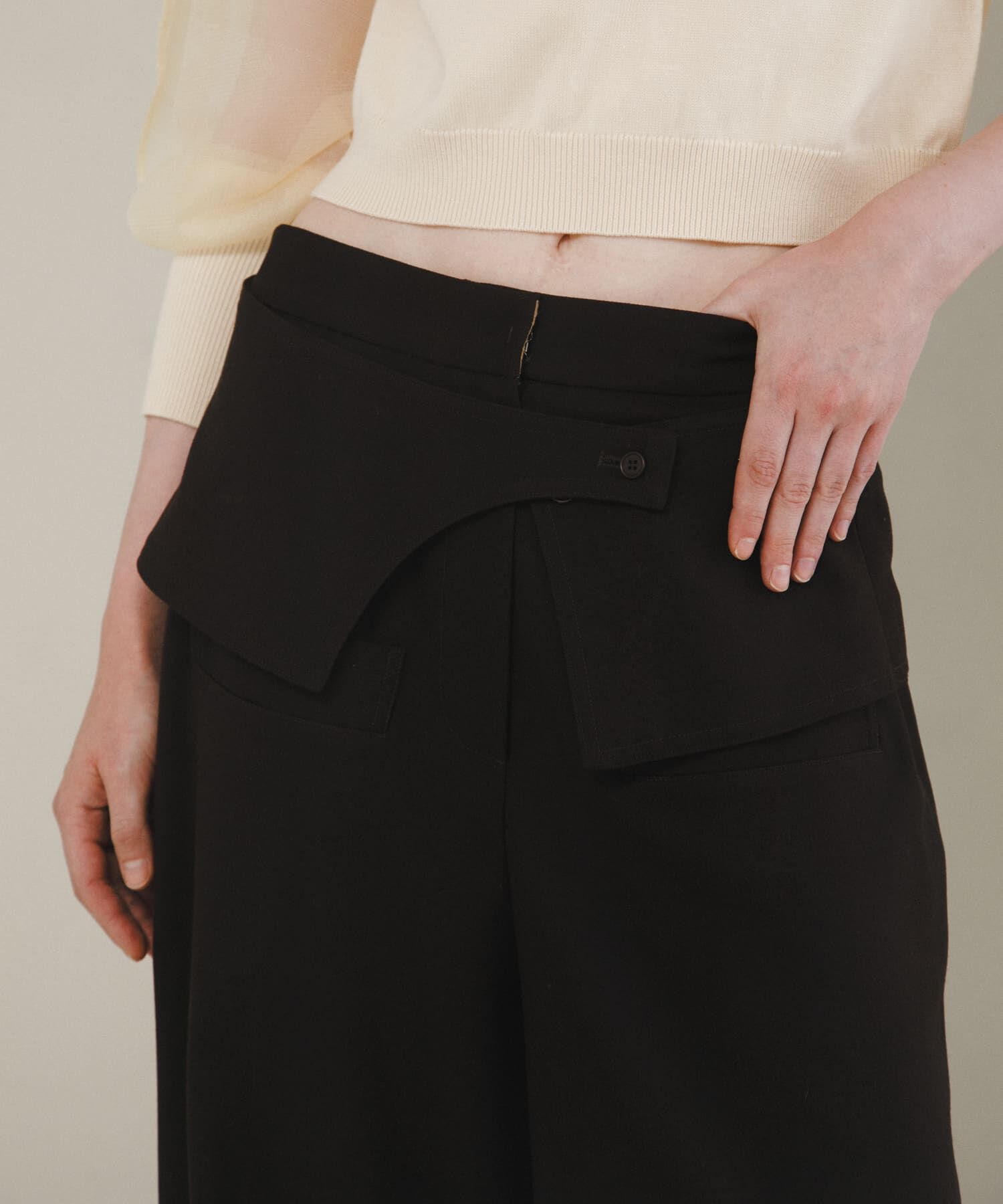 LAATO「front pocket wide pants」|その他|
