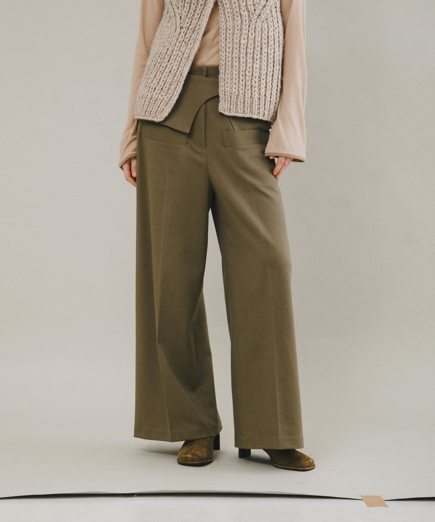 LAATO「front pocket wide pants」|その他|