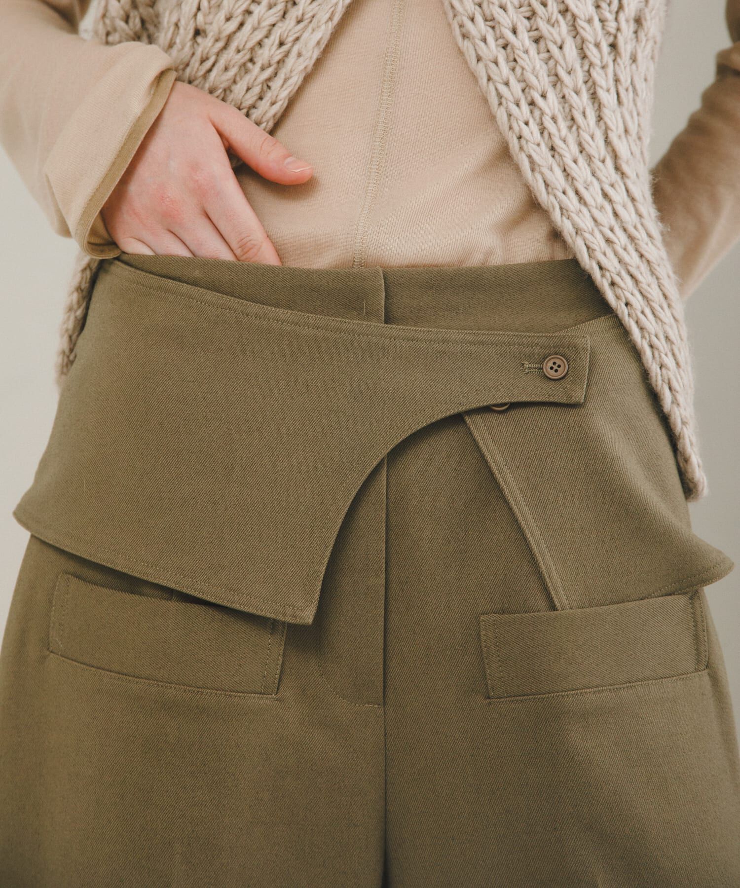 LAATO「front pocket wide pants」|その他|