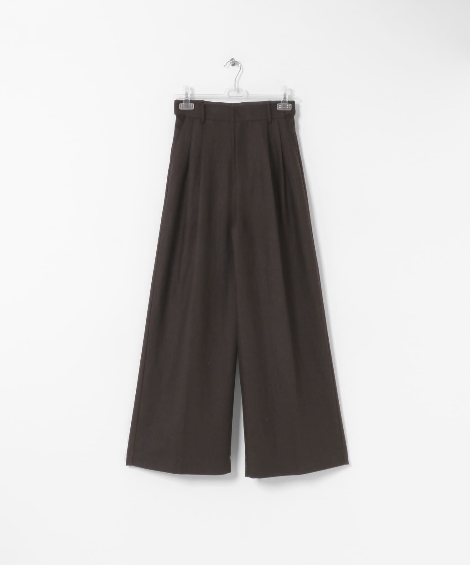 LAATO「straight wide tuck pants」|その他|