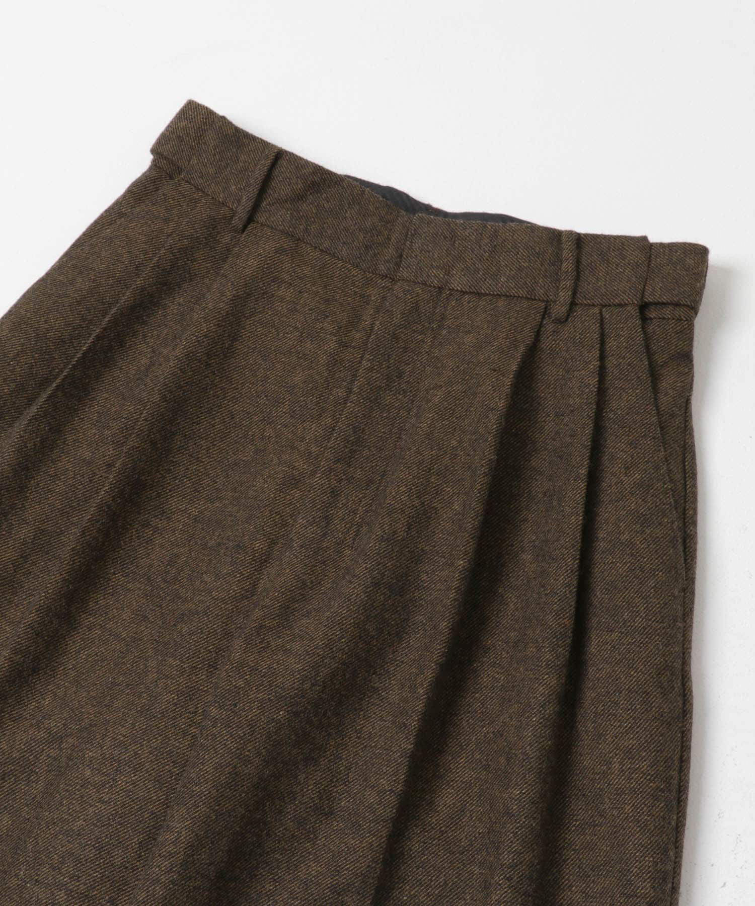 LAATO「straight wide tuck pants」|その他|