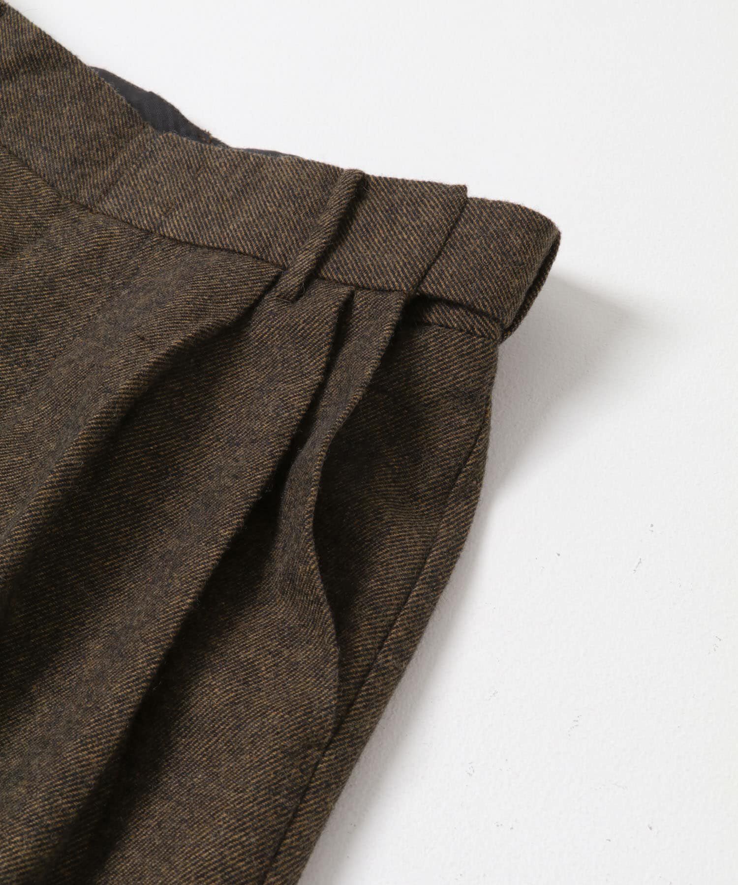 LAATO「straight wide tuck pants」|その他|