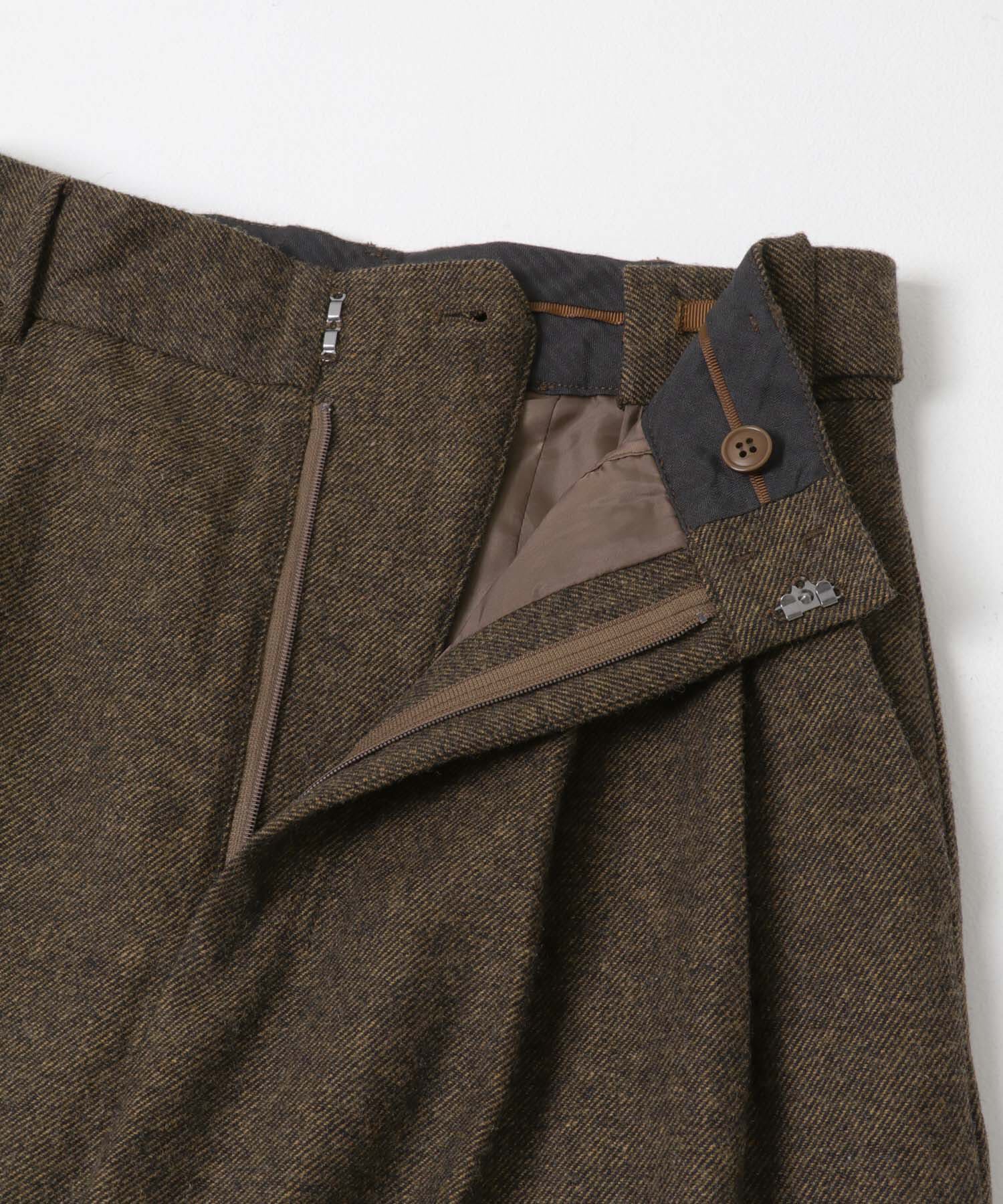 LAATO「straight wide tuck pants」|その他|