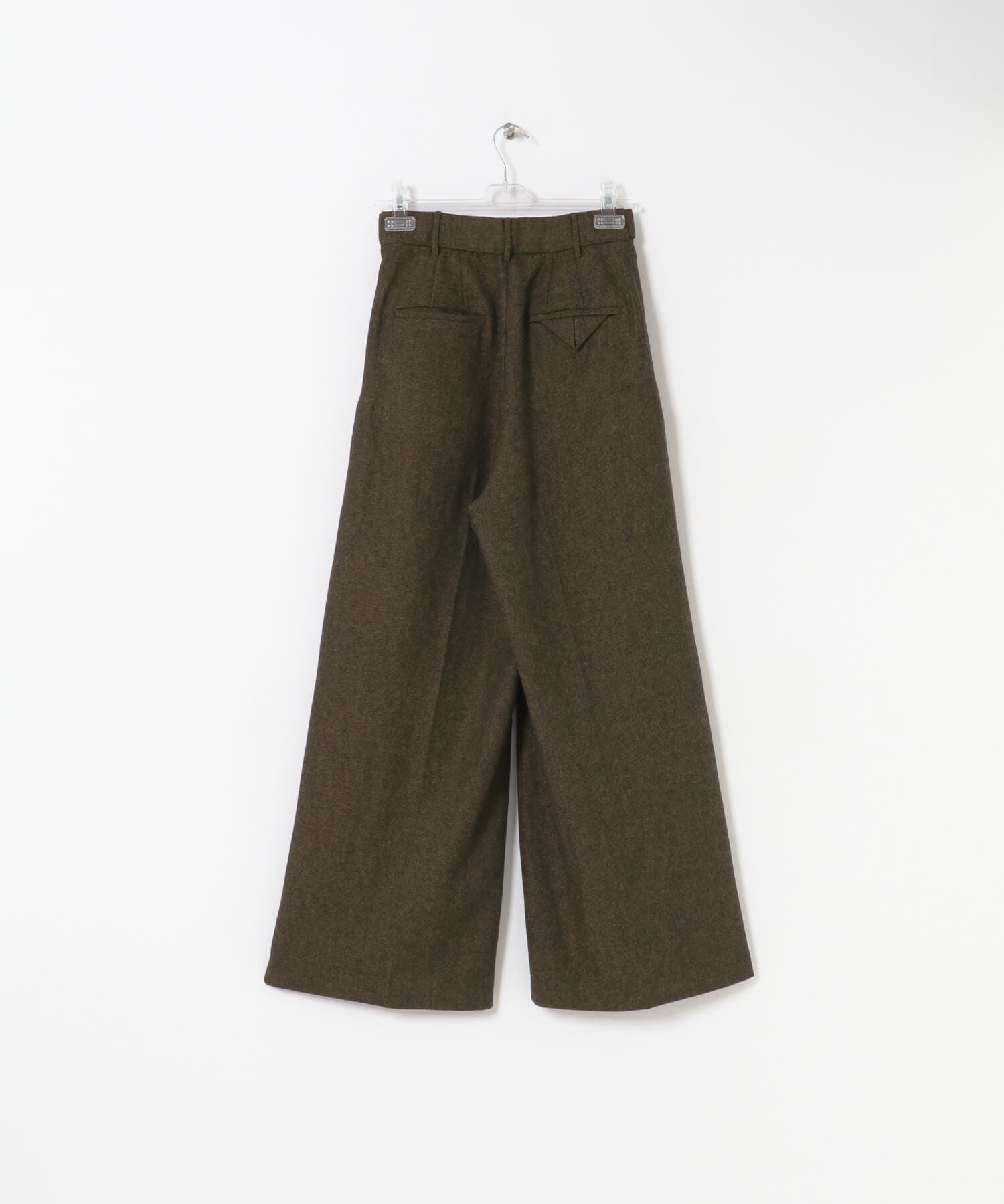 LAATO「straight wide tuck pants」|その他|