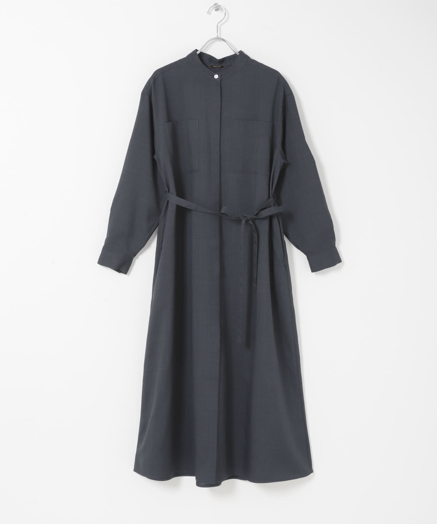 URBAN RESEARCH ROSSO「ウォッシャブルリネンライクシャツワンピース」|ワンピース|