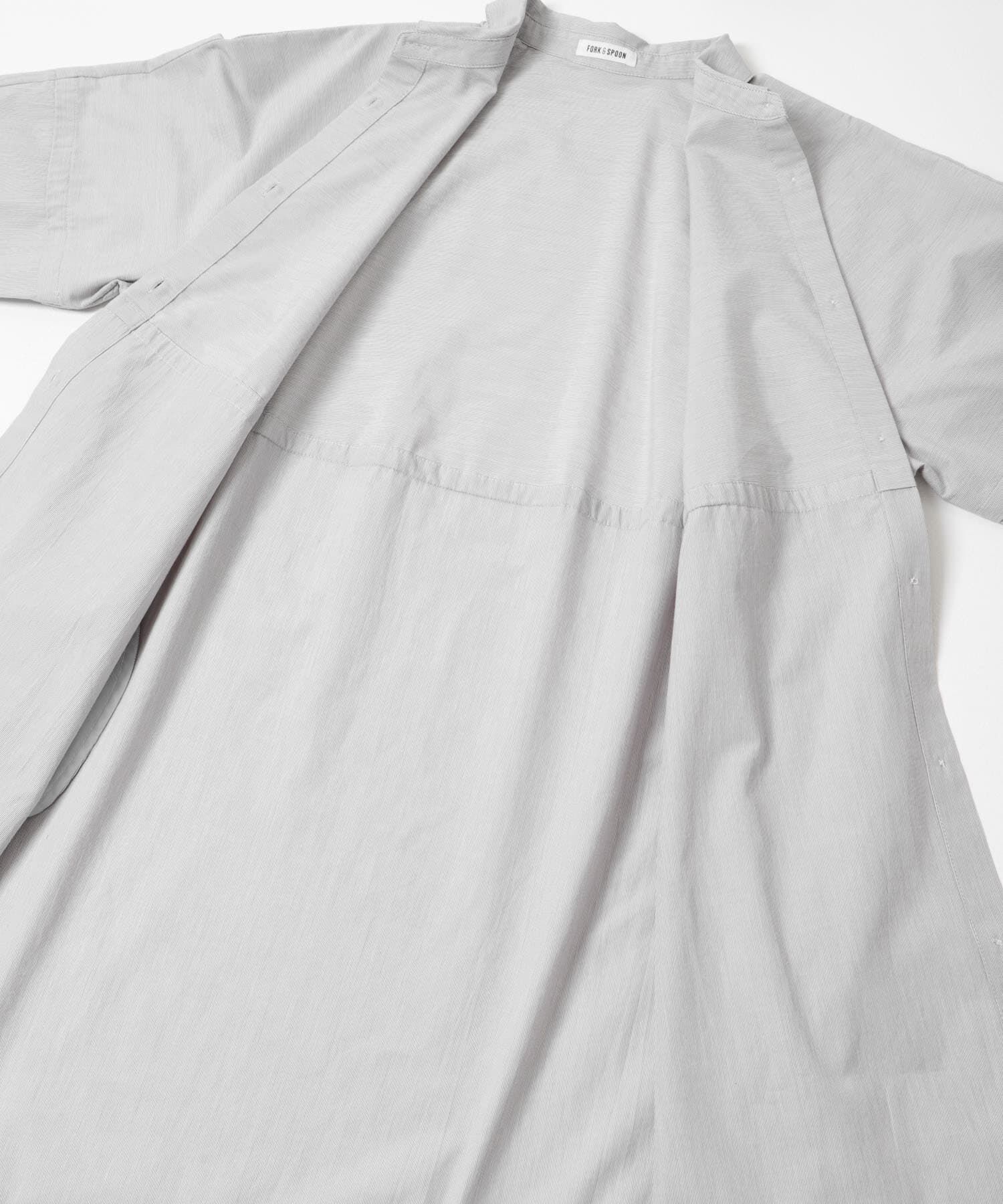 URBAN RESEARCH DOORS「FORK&SPOON　バレルシャツワンピース」|ワンピース|