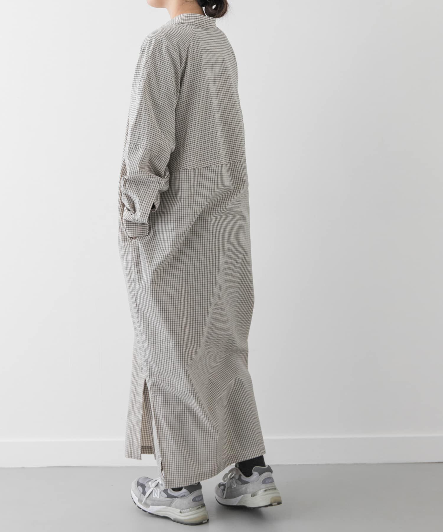 URBAN RESEARCH DOORS「FORK&SPOON　バレルシャツワンピース」|ワンピース|