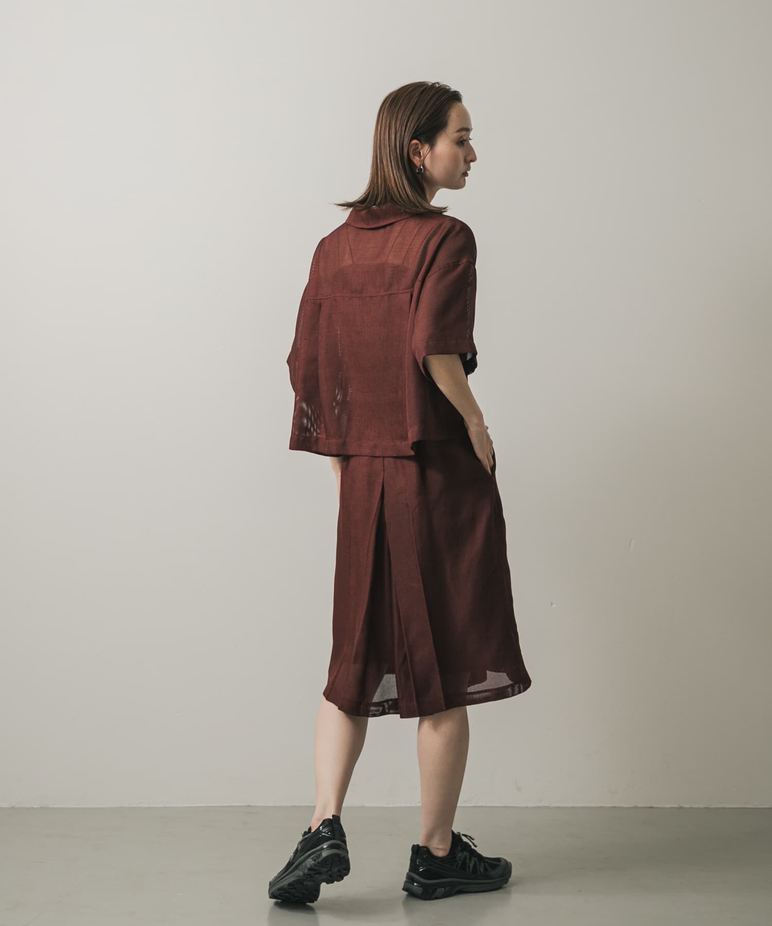 SENSE OF PLACE by URBAN RESEARCH「リネンライクメッシュバミューダ」|その他|