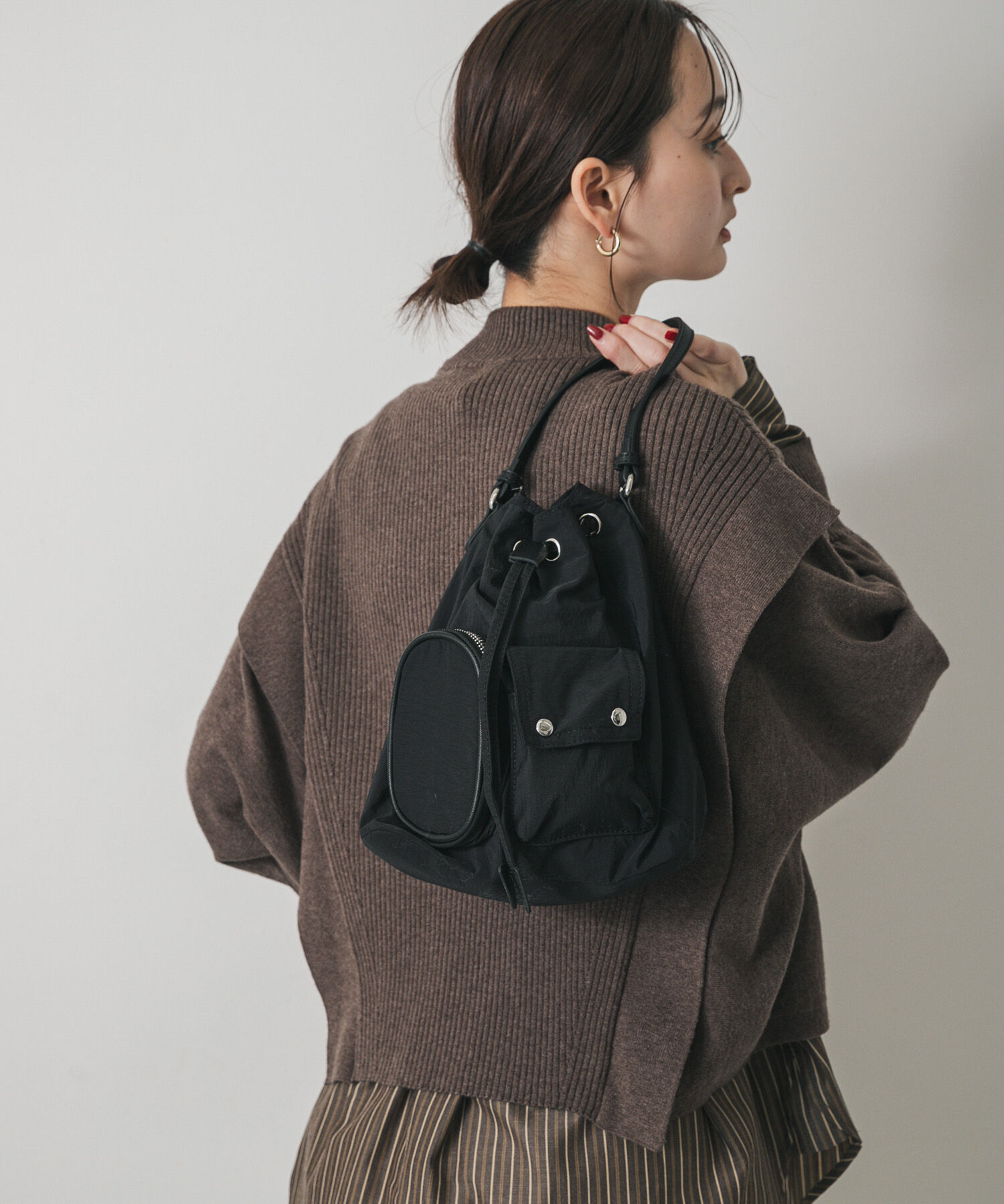 SENSE OF PLACE by URBAN RESEARCH「撥水2WAYマルチポケットナイロンバッグ」|ハンドバッグ|