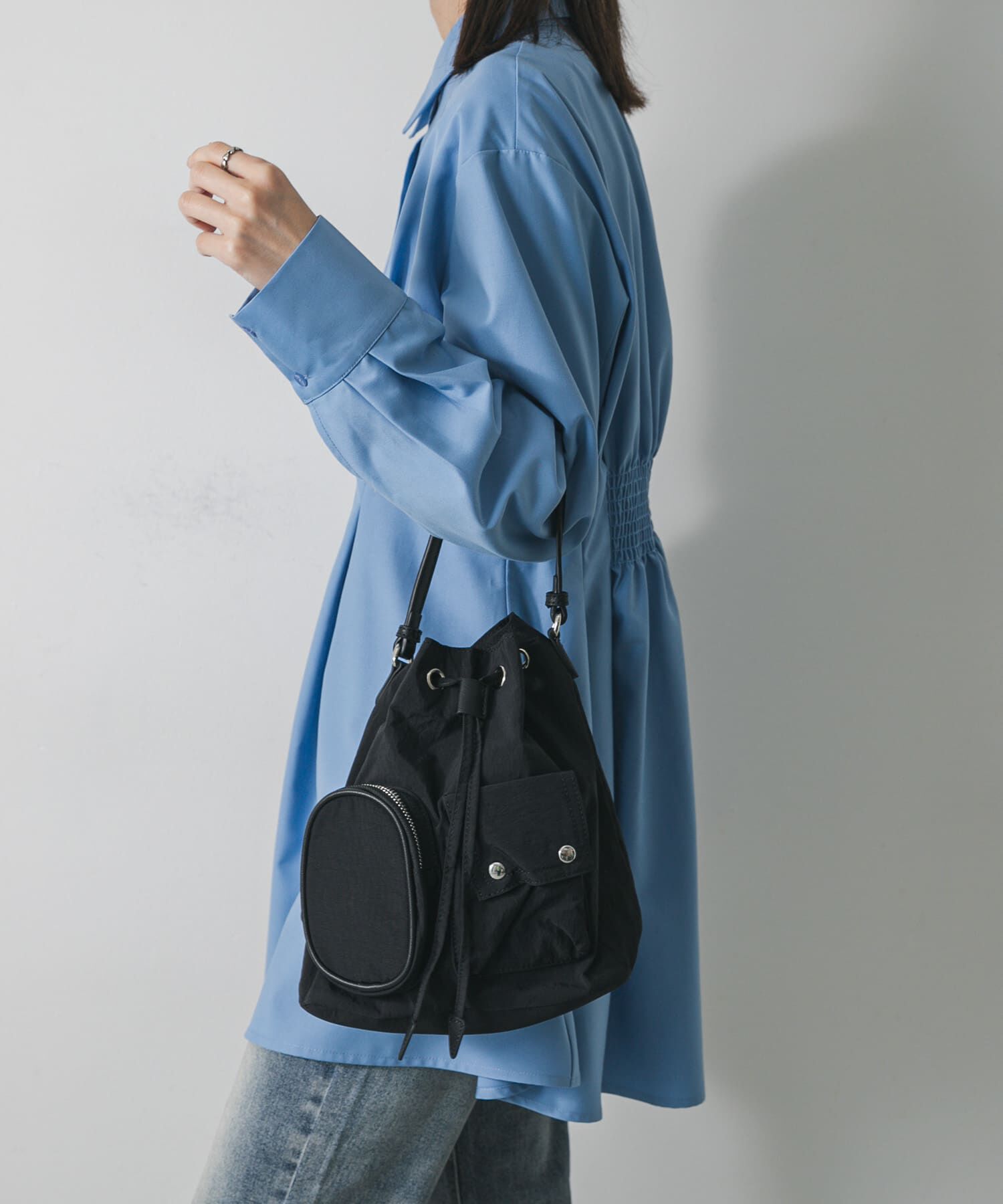 SENSE OF PLACE by URBAN RESEARCH「撥水2WAYマルチポケットナイロンバッグ」|ハンドバッグ|