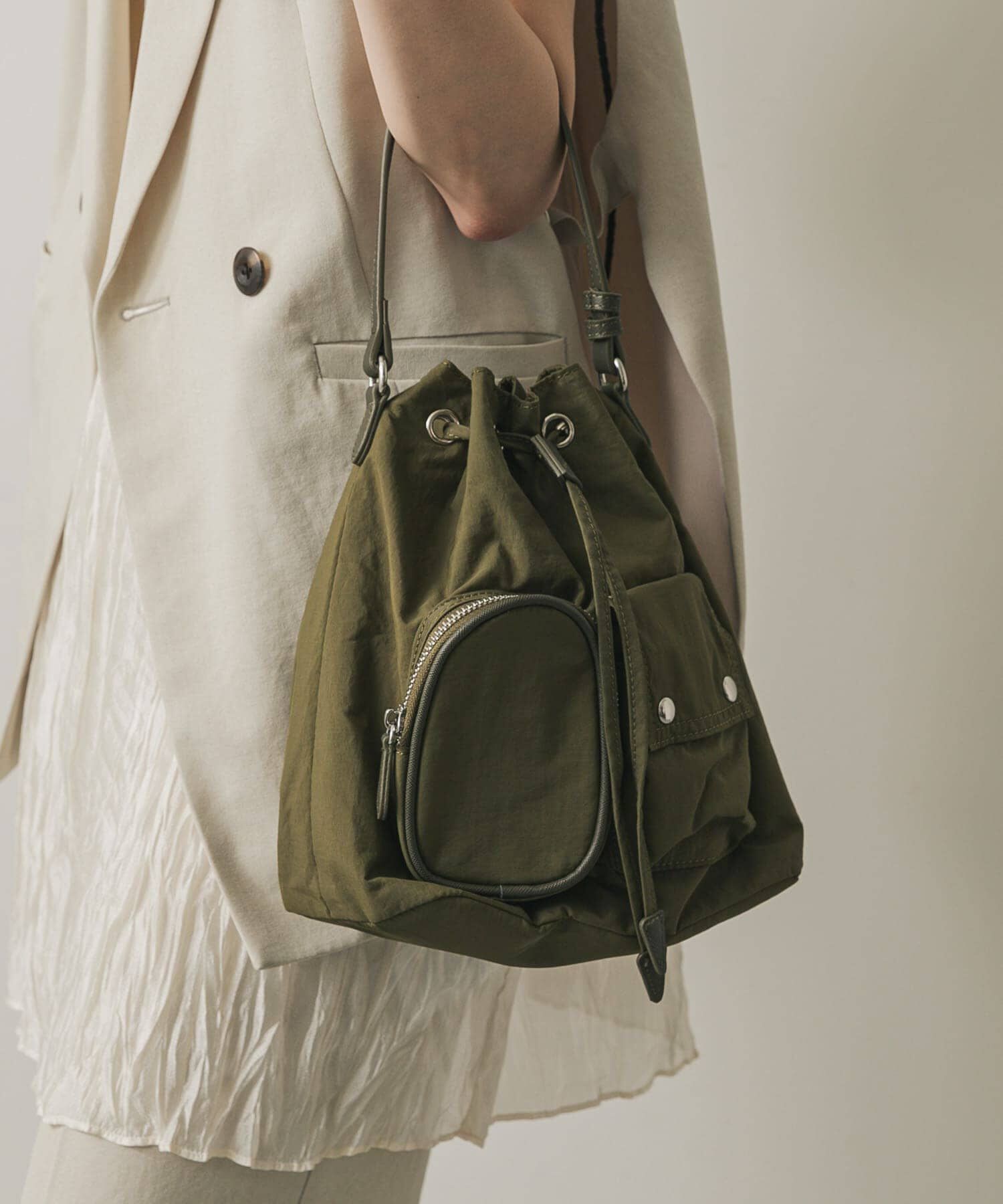 SENSE OF PLACE by URBAN RESEARCH「撥水2WAYマルチポケットナイロンバッグ」|ハンドバッグ|