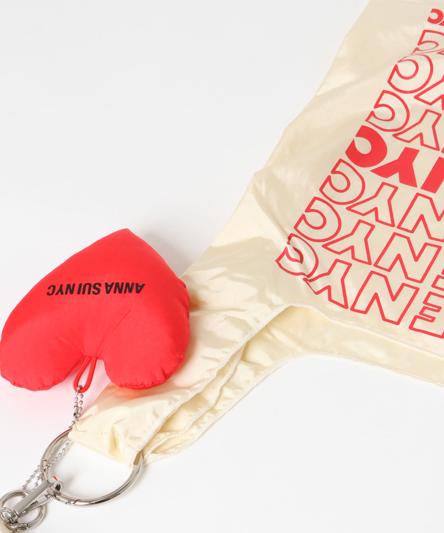 SENSE OF PLACE by URBAN RESEARCH「ANNA SUI NYC　LOVEショッピングバッグ」|エコバッグ|