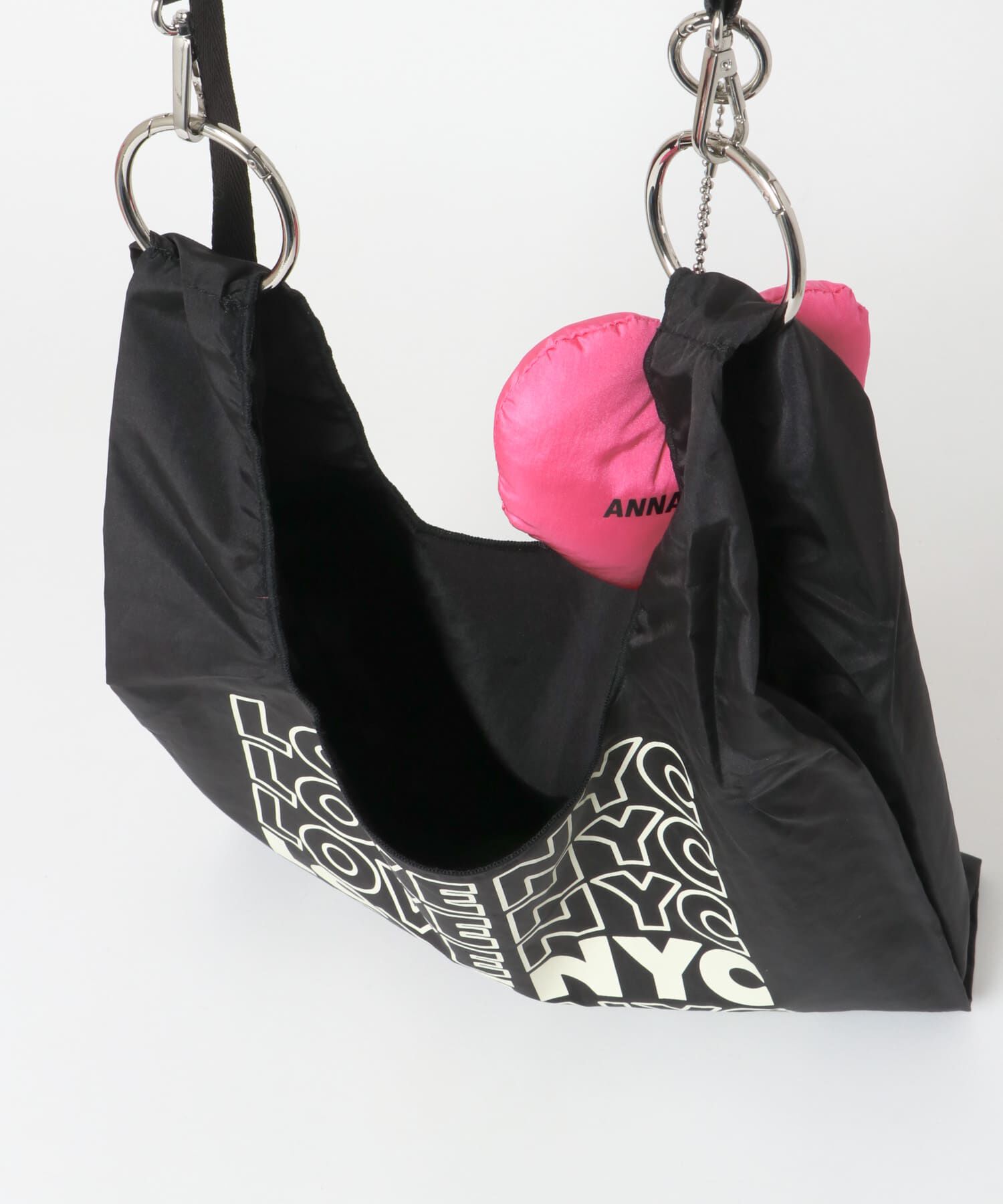 SENSE OF PLACE by URBAN RESEARCH「ANNA SUI NYC　LOVEショッピングバッグ」|エコバッグ|
