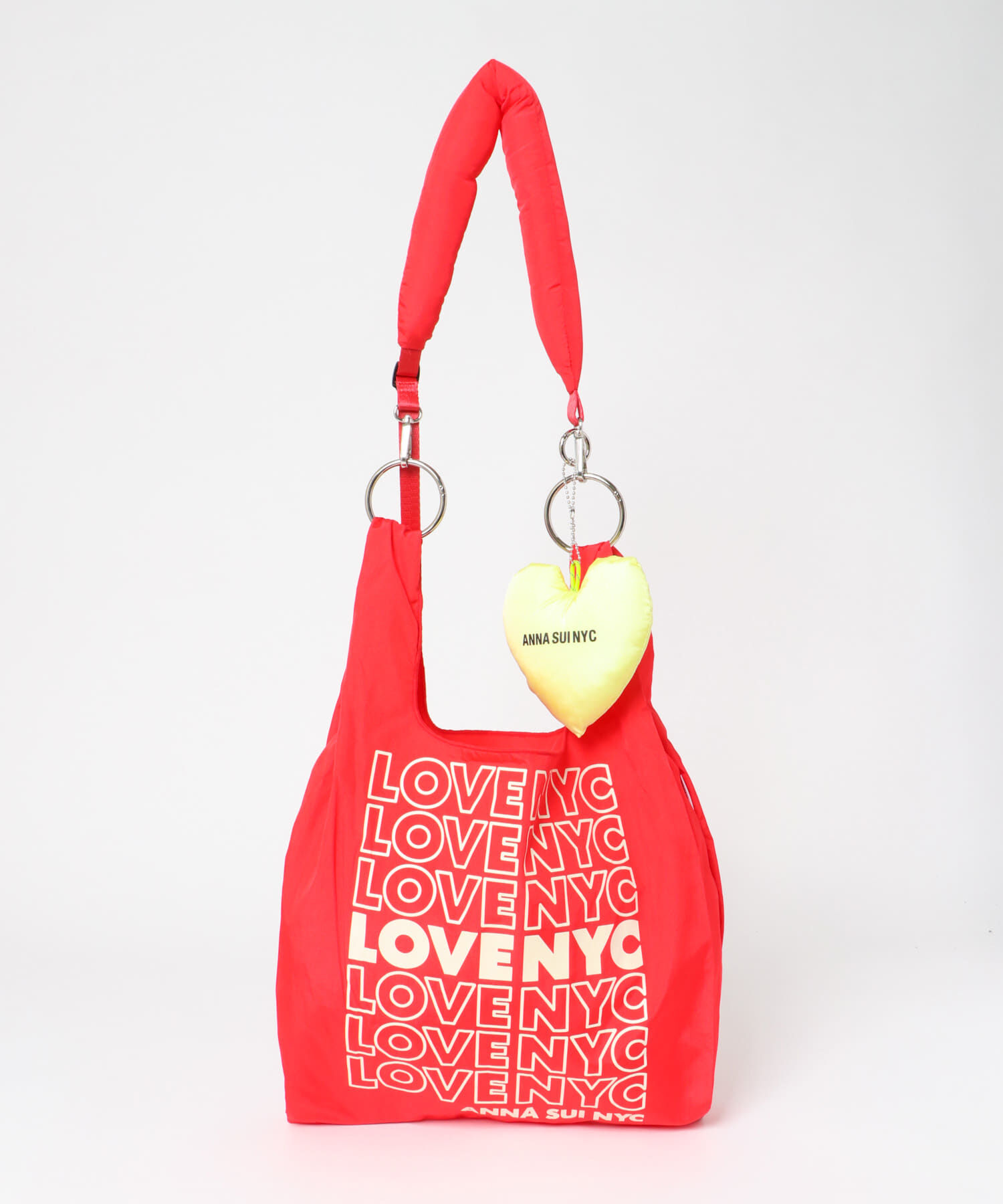 SENSE OF PLACE by URBAN RESEARCH「ANNA SUI NYC　LOVEショッピングバッグ」|エコバッグ|