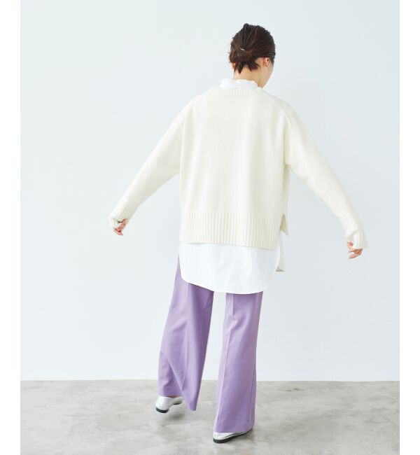 le.coeur blanc「センタープレスイージーパンツ」|その他|