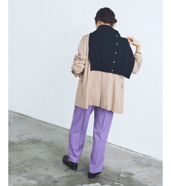 le.coeur blanc「センタープレスイージーパンツ」|その他|