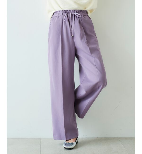 le.coeur blanc「センタープレスイージーパンツ」|その他|