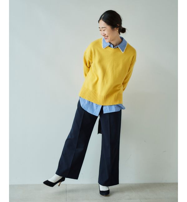 le.coeur blanc「センタープレスイージーパンツ」|その他|