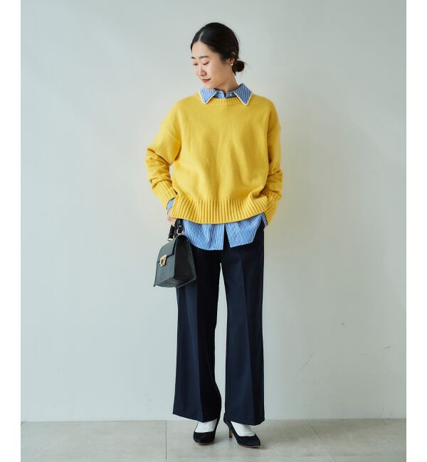 le.coeur blanc「センタープレスイージーパンツ」|その他|