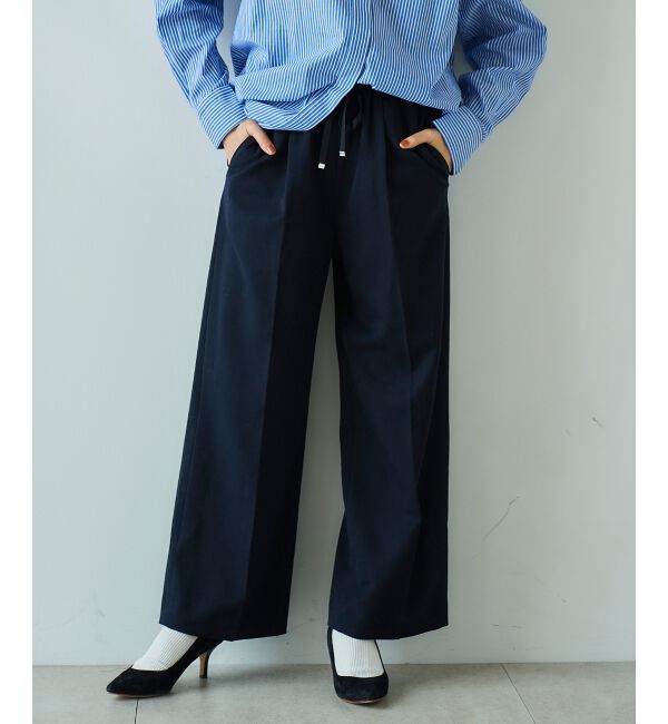 le.coeur blanc「センタープレスイージーパンツ」|その他|