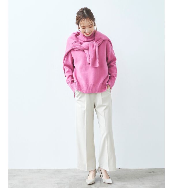 le.coeur blanc「センタープレスイージーパンツ」|その他|