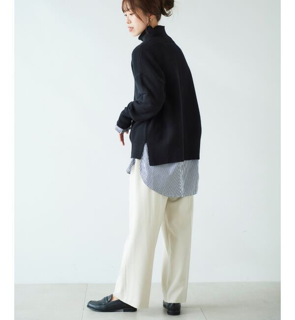 le.coeur blanc「センタープレスイージーパンツ」|その他|