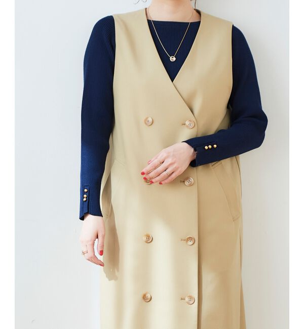 le.coeur blanc「2wayジレジャンパースカート」|ジャンパースカート|