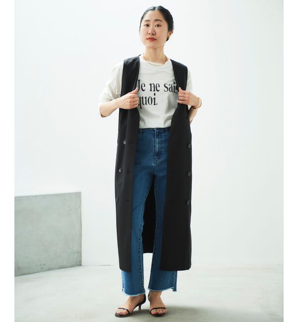 le.coeur blanc「2wayジレジャンパースカート」|ジャンパースカート|