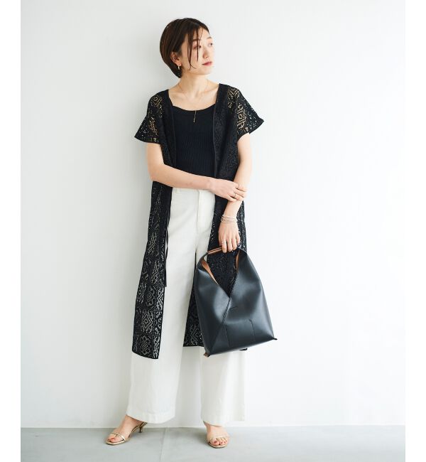 le.coeur blanc「ライトオンスデニムバギーパンツ」|デニム|