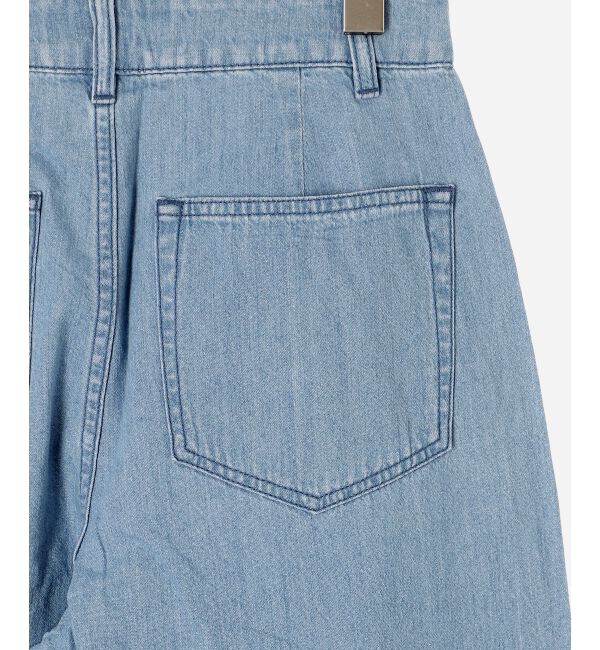 le.coeur blanc「ライトオンスデニムバギーパンツ」|デニム|